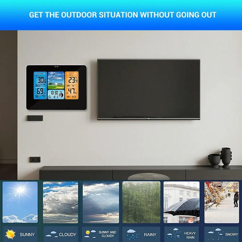 salelink.co.nz Unbranded Weather Station Black Weather Station Black | Action Outdoors NZ
