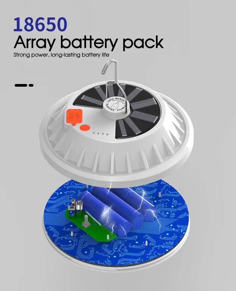 salelink.co.nz Unbranded Solar Camping Light Solar Camping Light | Action Outdoors NZ
