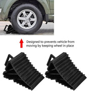 salelink.co.nz Unbranded 2PCS Car Wheel Chocks 2Pcs Heavy Duty Car Wheel Chocks Set For Parking