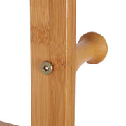 salelink.co.nz Unbranded Wooden Coat Rack on Wheels 80cm Wooden Coat Rack on Wheels 80cm | Action Outdoors NZ