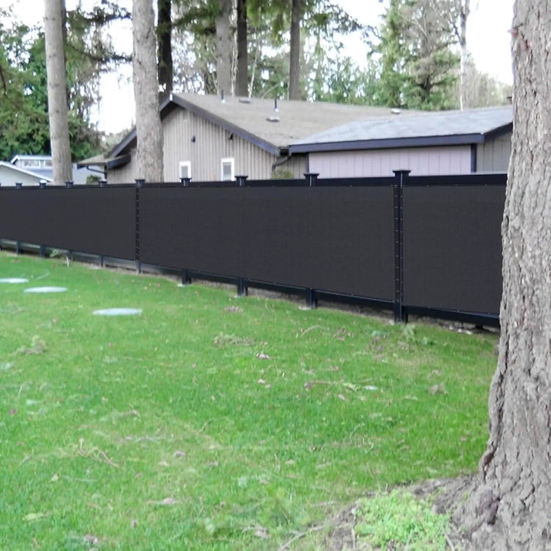 salelink.co.nz Unbranded Privacy Fence Screen Black 1.2Mx7M Privacy Fence Screen Black 1.2Mx7M | Action Outdoors NZ