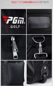 salelink.co.nz Unbranded Golf Travel Bag with Wheels Golf Travel Bag With Wheels Large Capacity Waterproof