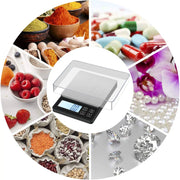 Digital Pocket Scale with USB Rechargeable 3000g/0.1g – view 5