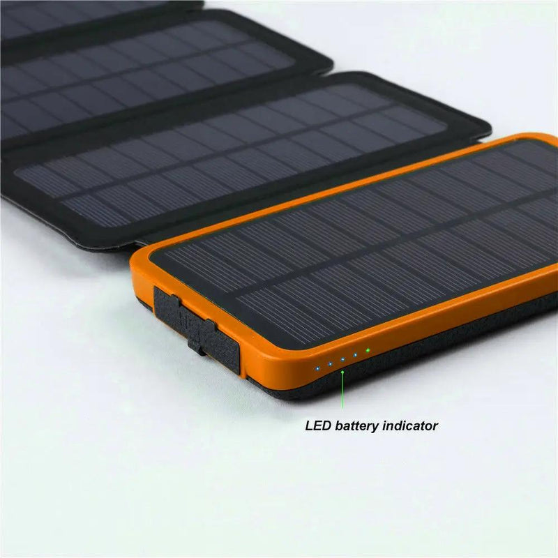 20000mAh Solar Power Bank Dual USB Emergency Charger Outdoor Portable – view 6