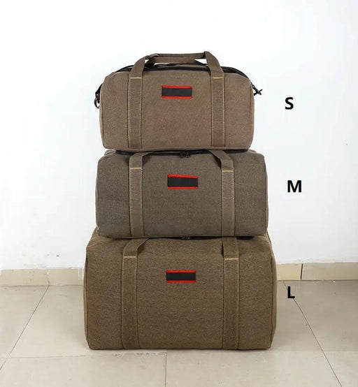 ECOTREK Storage Bag Canvas Storage Bag – High-Capacity Travel, Camping & Moving Luggage Bag XYY9024 Canvas Storage Bag – High-Capacity Travel, Camping & Moving Luggage Bag XYY9024