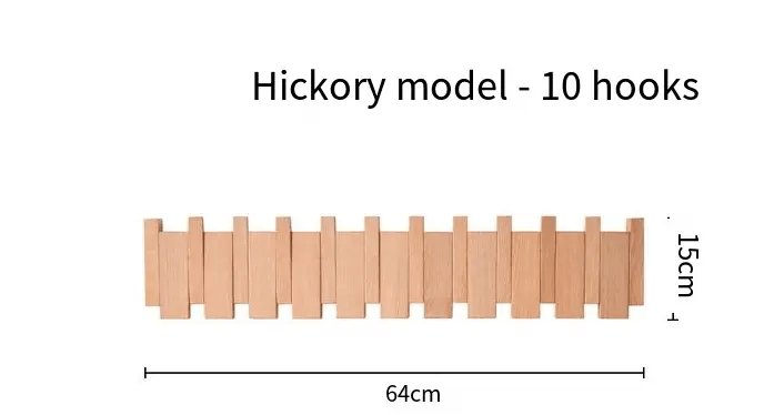 Action Outdoors Limited Simplicity Piano Key Wall Coat Rack Three Hook Wood Decor Simplicity Piano Key Wall Coat Rack Three Hooks