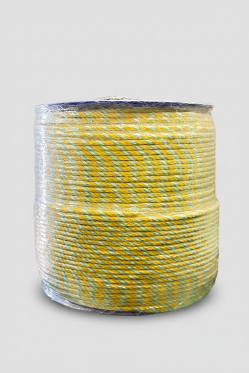 Aquatec Ropes 8MM x 500M Yellow Green Fleck Permit rope – view 1