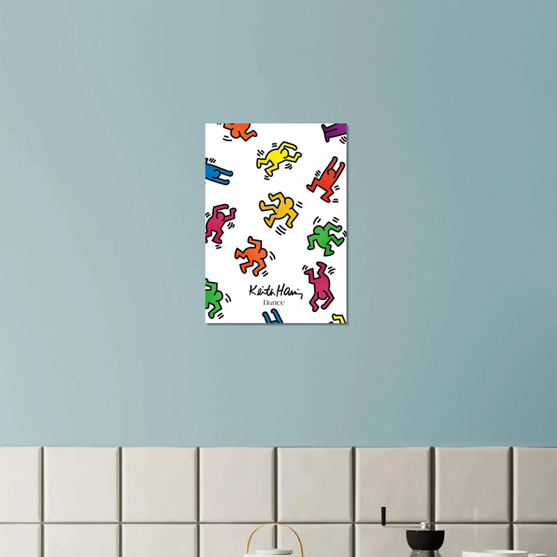 Blank Wall Print Shop Print Material Keith Haring Dance Keith Haring Dance