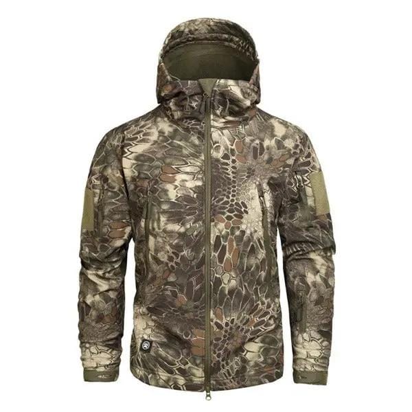 Mead's Supply & Equipment Outfitters limited Digital Camo Waterproof Mountaineering Jacket Windproof Breathable Unisex Digital Camo Waterproof Mountaineering Jacket
