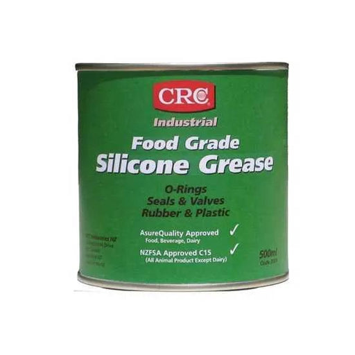 CRC Food Grade Lubricants CRC Food Grade Silicone Grease Pot 500ml CRC Food Grade Silicone Grease Pot 500ml Lubricant