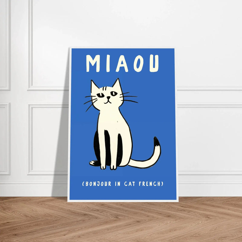 Blank Wall Print Shop Print Material Miaou Miaou