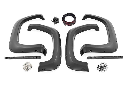 Rough Country Pocket Fender Flares For Chevy Silverado 2500HD 3500HD 2020-2025