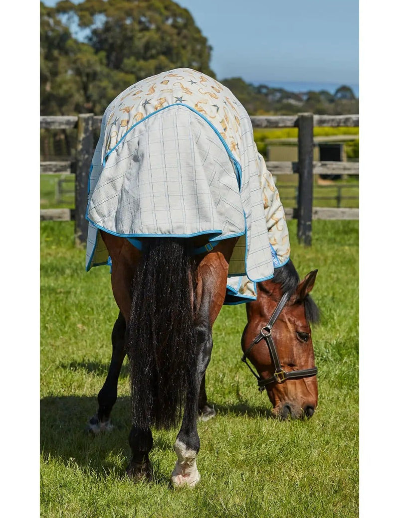 WeatherBeeta Clearance WeatherBeeta Cotton Summer Sheet Combo Neck WeatherBeeta Cotton Summer Sheet Combo Neck