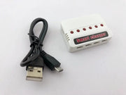 dealonline.co.nz dealonlinenz 6 in 1 3.7V USB Charger for Drone 6 In 1 3.7V USB Drone Battery Charger For Six Batteries
