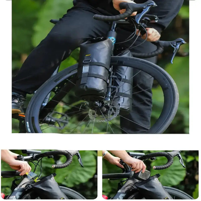 Habicare SS 5L Waterproof Bike Front Fork Bag 5L Waterproof Bike Front Fork Bag