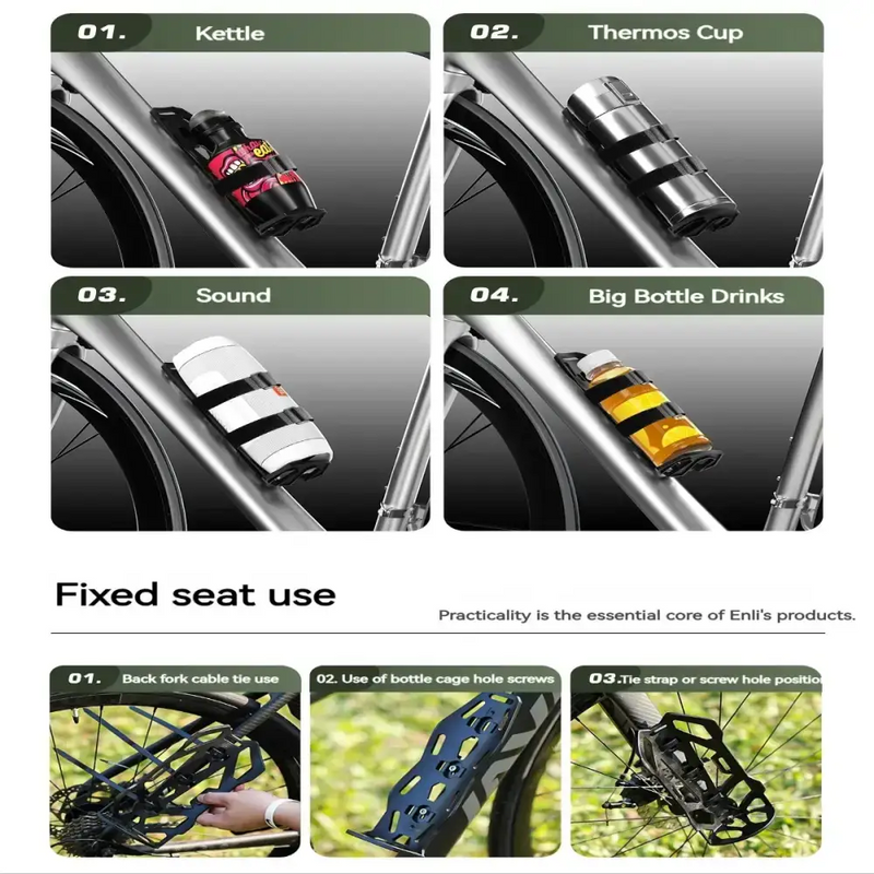 Habicare SS 5L Waterproof Bike Front Fork Bag 5L Waterproof Bike Front Fork Bag
