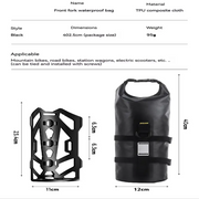 Habicare SS 5L Waterproof Bike Front Fork Bag 5L Waterproof Bike Front Fork Bag