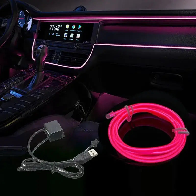 Habicare 5M USB LED Neon Car Interior Light (7 colours available) 5M USB LED Neon Car Interior Light (7 colours available)