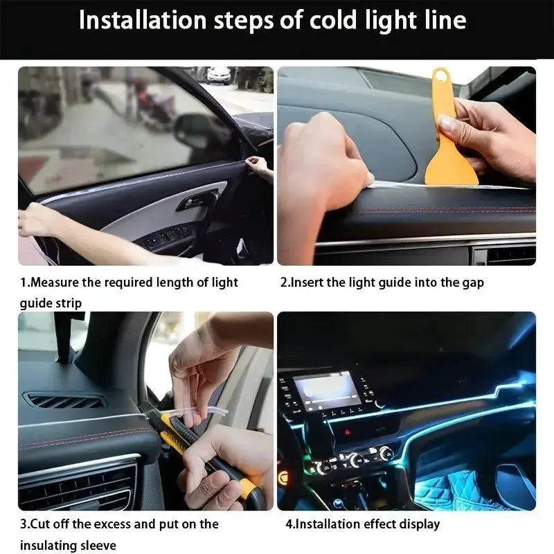 Habicare 5M USB LED Neon Car Interior Light (7 colours available) 5M USB LED Neon Car Interior Light (7 colours available)