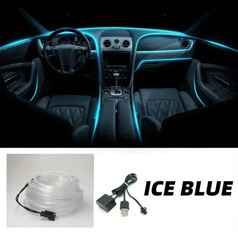 Habicare 5M USB LED Neon Car Interior Light (7 colours available) 5M USB LED Neon Car Interior Light (7 colours available)