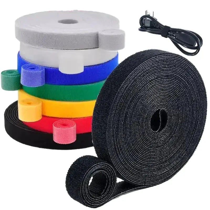 Habicare 5m/Roll Double-Sided Hook & Loop Straps 10/20/30/50mm 5m/Roll Double-Sided Hook & Loop Straps 10/20/30/50mm