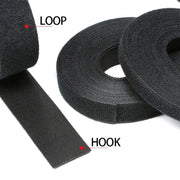 Habicare 5m/Roll Reusable Hook & Loop Cable Ties 10/15/20/25mm Double-Sided Fastening Straps 5m/Roll Reusable Hook & Loop Cable Ties 10/15/20/25mm Double-Sided Fastening Straps