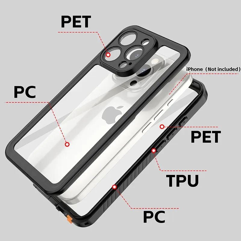 salelink.co.nz Unbranded iPhone 16 Pro Waterproof Case iPhone 16 Pro Waterproof Case | Action Outdoors NZ