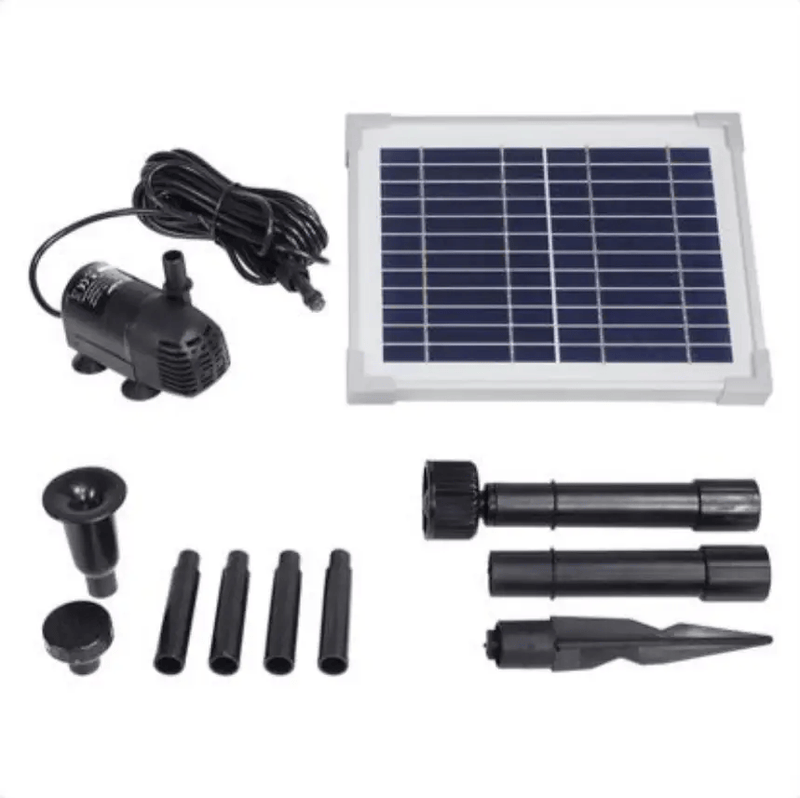 5w Solar Powered Submersible Water Pump Kit Garden Pond Panel – view 1