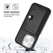 salelink.co.nz Unbranded iPhone 15 Pro Case iPhone 15 Pro Case - Leather Screen Protector Tempered Glass (PR842...