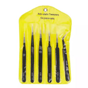 That Watch Shop Watch Tools 6 Piece Anti-Static Stainless Steel Tweezer Set 6 Piece Anti-Static Stainless Steel Tweezer Set