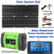 Habicare HBC 60W Backup Solar Kit 500W Inverter 60W Backup Solar Kit 500W Inverter