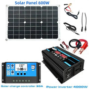 Habicare SS 60W Home & Outdoor Solar Power System 60W Home & Outdoor Solar Power System