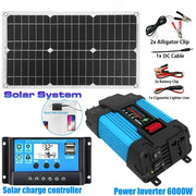 Habicare SS 60W Home & Outdoor Solar Power System 60W Home & Outdoor Solar Power System