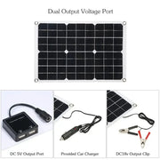 Habicare SS 60W Home & Outdoor Solar Power System 60W Home & Outdoor Solar Power System