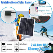 Habicare SS 60W Home & Outdoor Solar Power System 60W Home & Outdoor Solar Power System