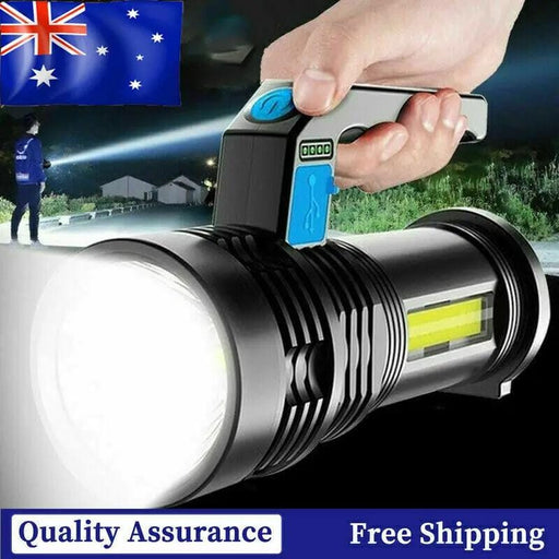 Super Bright Super Bright LED Torch Tactical 4 Models USB Rechargeable Flashlight – view 1