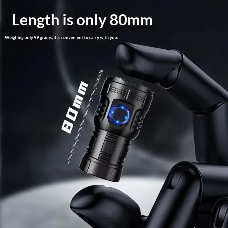 Bright Eight-Eye Monster High-Intensity Flashlight Rechargeable For Outdoor Use - Bright Eight-Eye Monster – view 3