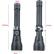 XHP90 3000LM Tactical 3 Mode Zoom Flashlight LED Hunting Torch – view 2