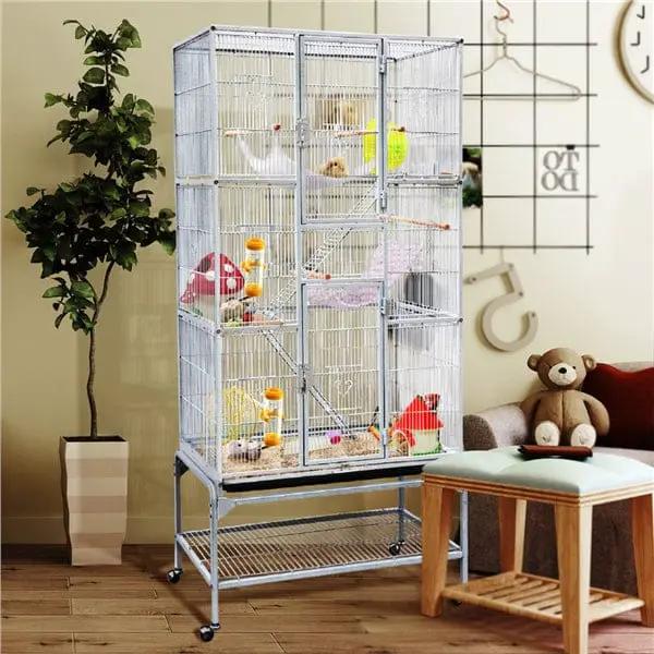 Yaheetech 69’’H Extra Large Bird Cage 69’’H Extra Large Bird Cage