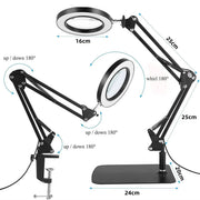 salelink.co.nz Unbranded Magnifying Lamp Desk Light Magnifying Lamp Desk Light | Action Outdoors NZ