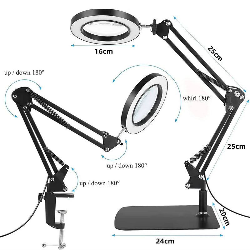 salelink.co.nz Unbranded Magnifying Lamp Desk Light Magnifying Lamp Desk Light | Action Outdoors NZ