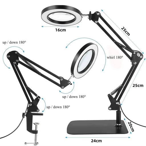 salelink.co.nz Unbranded Magnifying Lamp Desk Light Magnifying Lamp Desk Light | Action Outdoors NZ