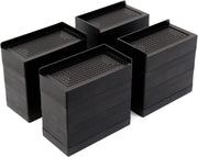 salelink.co.nz Unbranded 4Pcs Furniture Risers 11cm 4Pcs Furniture Risers 11cm | Action Outdoors NZ