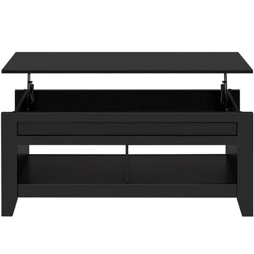 Yaheetech L 120cm Lift Top Coffee Table w/Hidden Compartment & 2 Open Shelves L 120cm Lift Top Coffee Table w/Hidden Compartment & 2 Open Shelves
