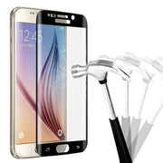 Samsung S6 Edge Screen Protector Tempered Glass - Black – view 1