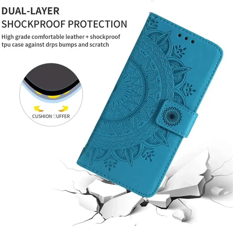 Samsung S8 Plus Case - Wallet Leather Kickstand – view 2