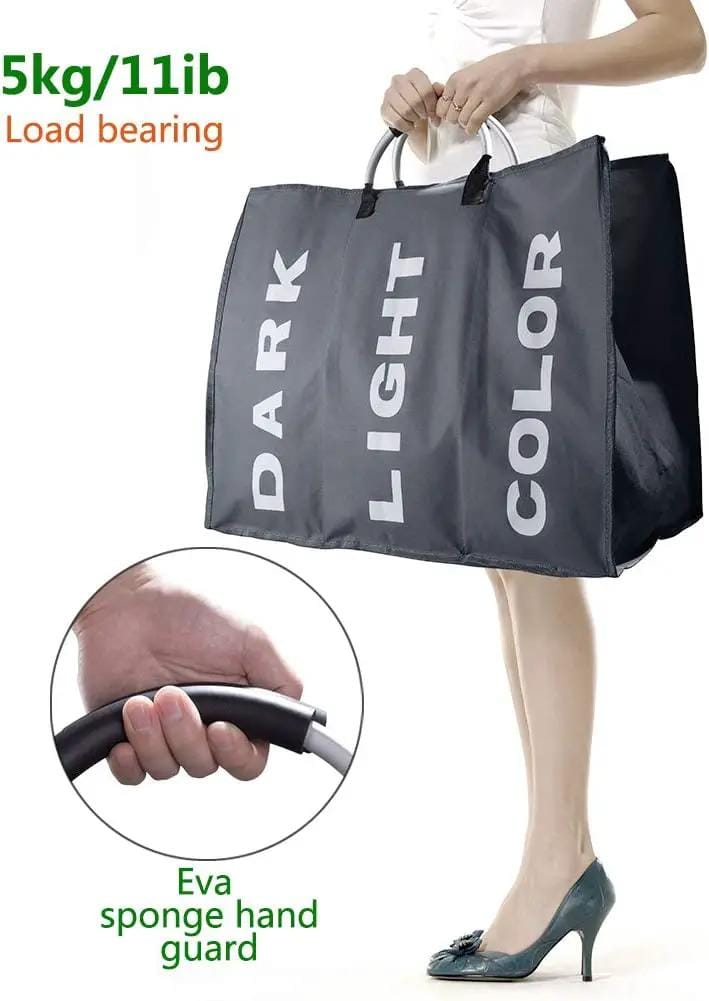 salelink.co.nz Unbranded 3 Sections Laundry Bag 3 Sections Laundry Bag | Action Outdoors NZ