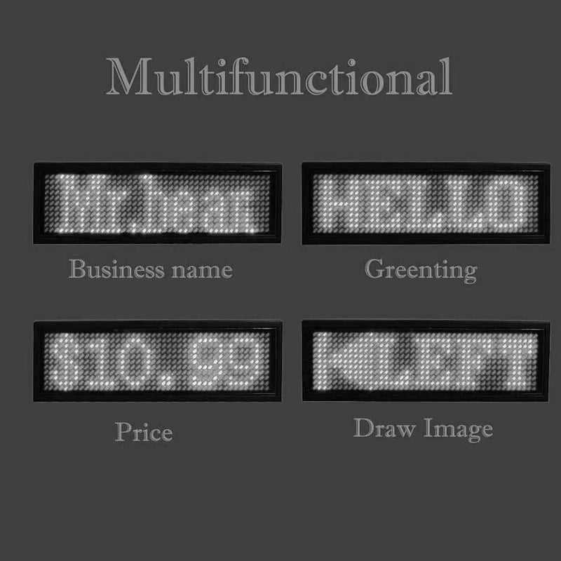 salelink.co.nz Unbranded LED Name Badge Tag - White LED Name Badge Tag - White | Action Outdoors NZ