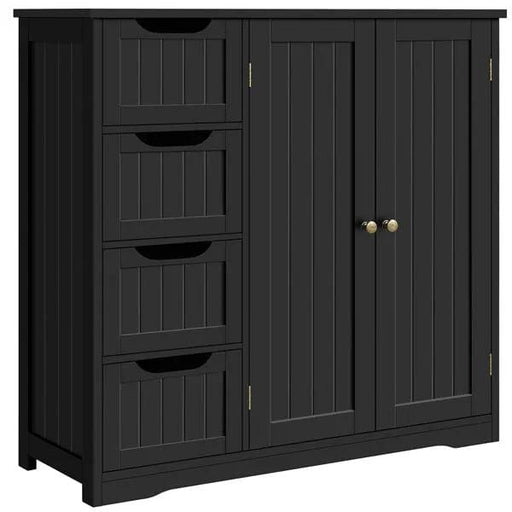 Furniture Organizer Bathroom Floor Cabinet Side Storage Cabinet – view 1