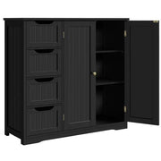 Furniture Organizer Bathroom Floor Cabinet Side Storage Cabinet – view 3